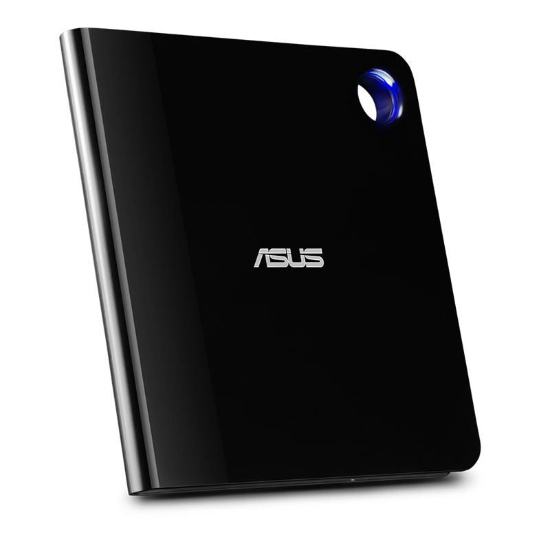 ASUS SBW-06D5H-U/BLACK Slim Portable Blu-ray Writer (USB Type-C and Type-A) 