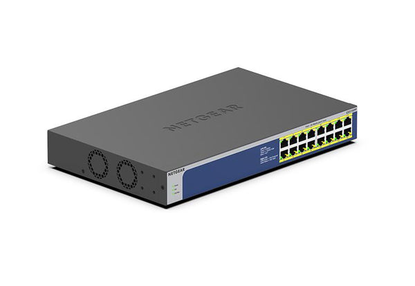 NETGEAR GS516PP 16 port Gigabit Unmanaged Switch w/ 16 PoE+ (260W), Metal