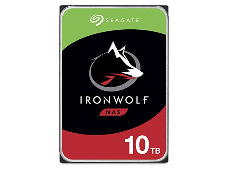 Seagate 10TB IronWolf ST10000VN000 NAS 3.5" SATA 7200rpm 256MB Cache HDD