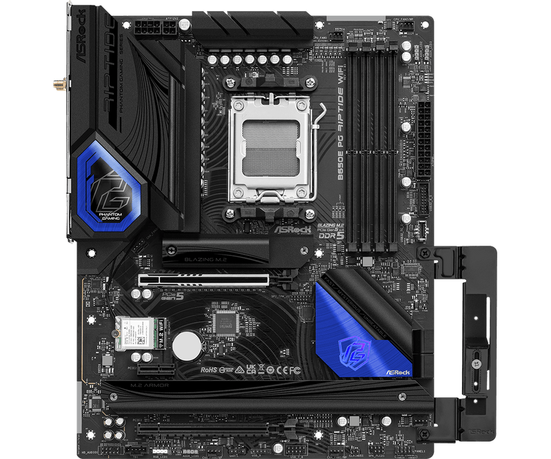ASRock B650E PG Riptide WiFi DDR5,Socket AM5 ATX Motherboard