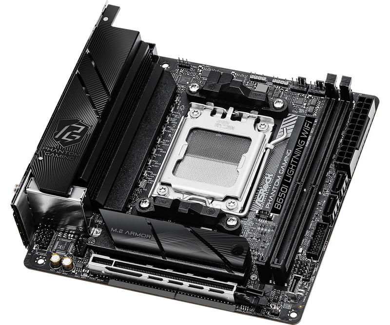 ASRock B650I Lightning WiFi DDR5,Socket AM5 Mini-ITX Motherboard 