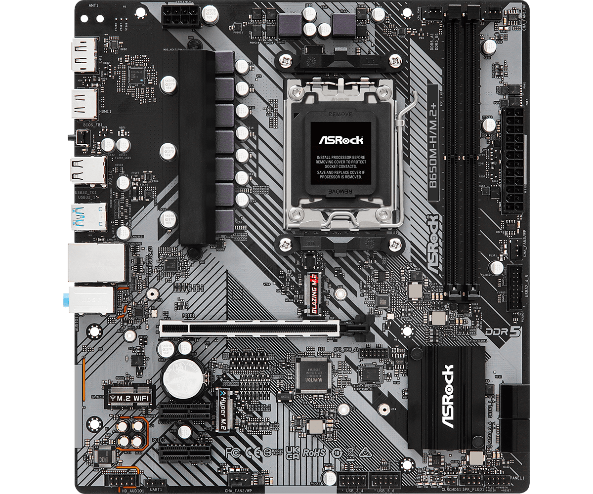 マザーボード ASRock B650M Pro X3D Socket AM5 MicroATX Amazon.com: ASRock B650M Pro X3D WiFi AM5 Micro-ATX