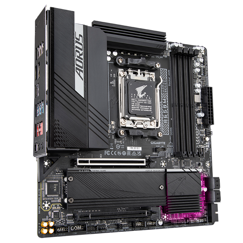 GIGABYTE B650M AORUS ELITE DDR5,Socket AM5 mATX Motherboard