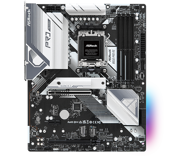 ASRock B650 Pro RS DDR5,Socket AM5 ATX Motherboard