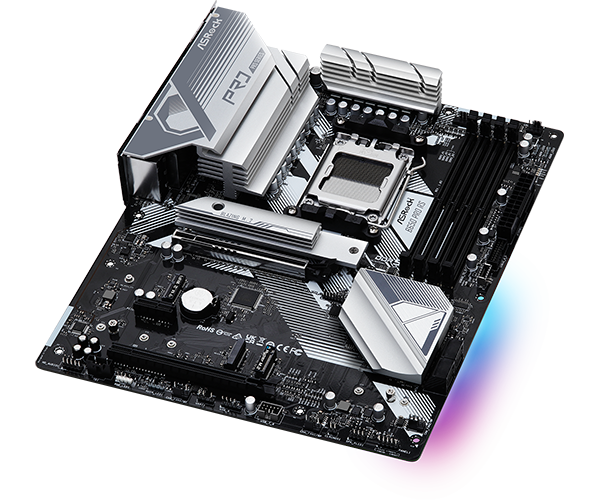 ASRock B650 Pro RS DDR5,Socket AM5 ATX Motherboard