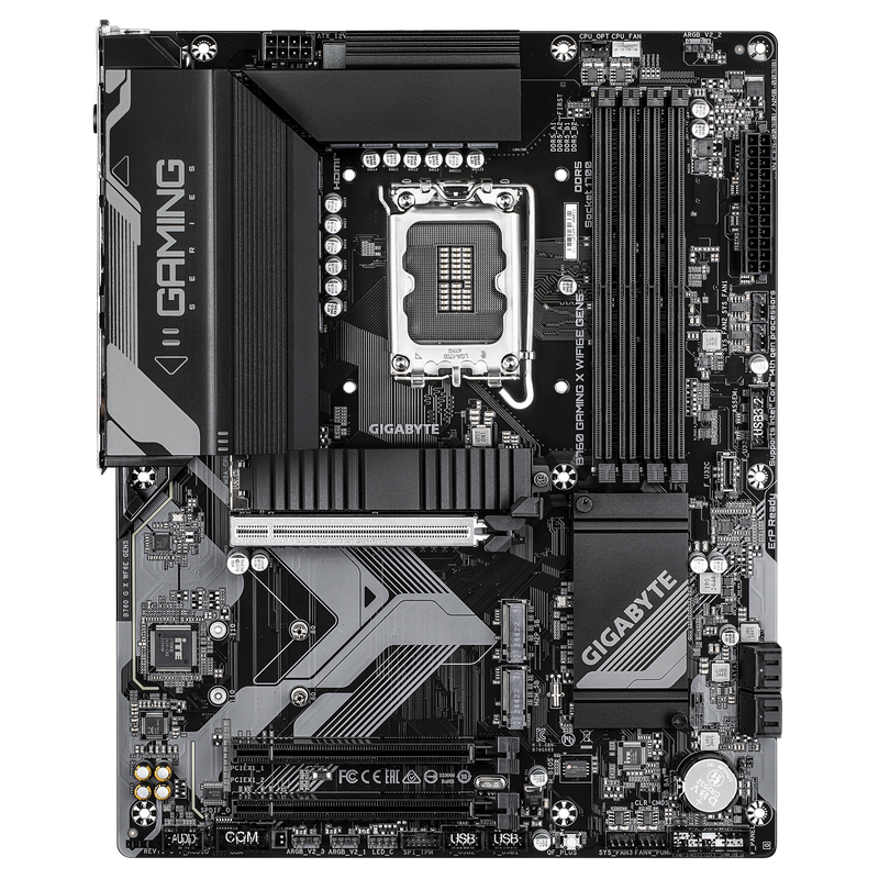 GIGABYTE B760 GAMING X WIFI6E GEN5 DDR5,LGA 1700 ATX Motherboard