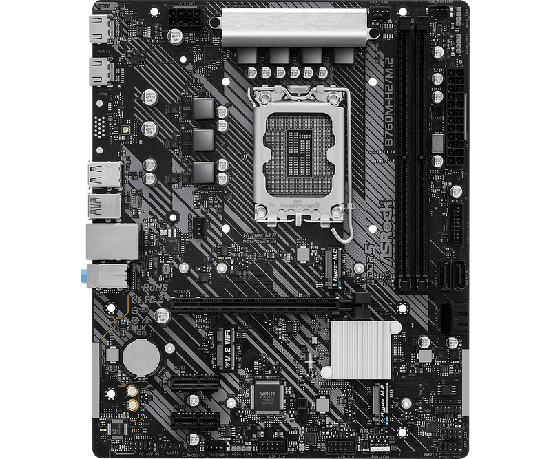 ASRock B760M-H2/M.2 DDR5,LGA 1700 mATX Motherboard