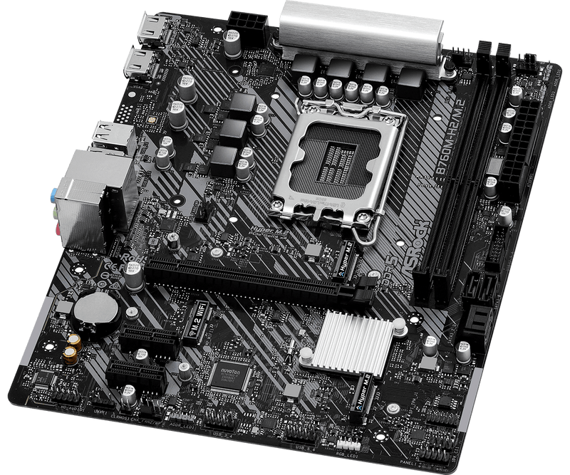 ASRock B760M-H2/M.2 DDR5,LGA 1700 mATX Motherboard