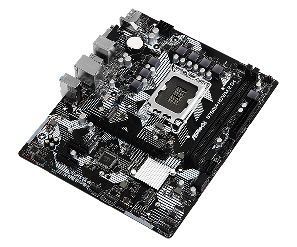 ASRock B760M-HDV/M.2 D4 DDR4,LGA 1700 mATX Motherboard