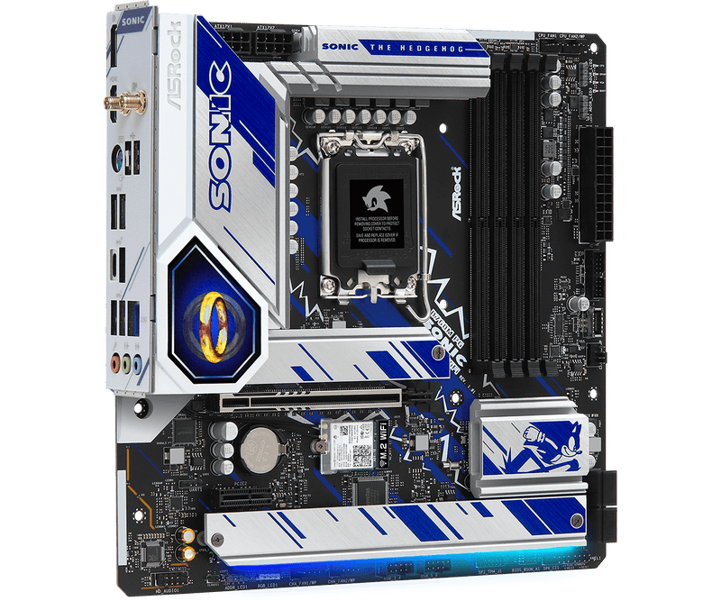 ASRock B760M PG SONIC WiFi DDR5,LGA 1700 mATX Motherboard