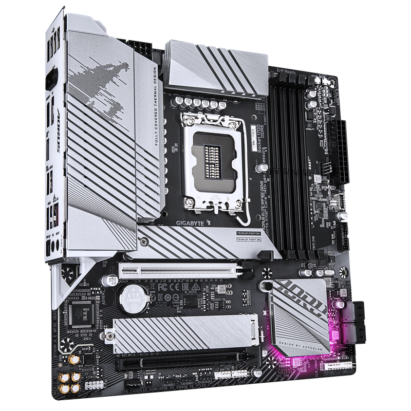 【熱賣中】GIGABYTE B760M AORUS ELITE WIFI6E GEN5 DDR5,LGA 1700 mATX Motherboard