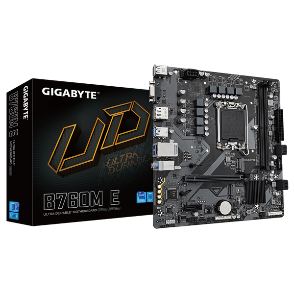 GIGABYTE B760M E DDR5,LGA 1700 mATX Motherboard