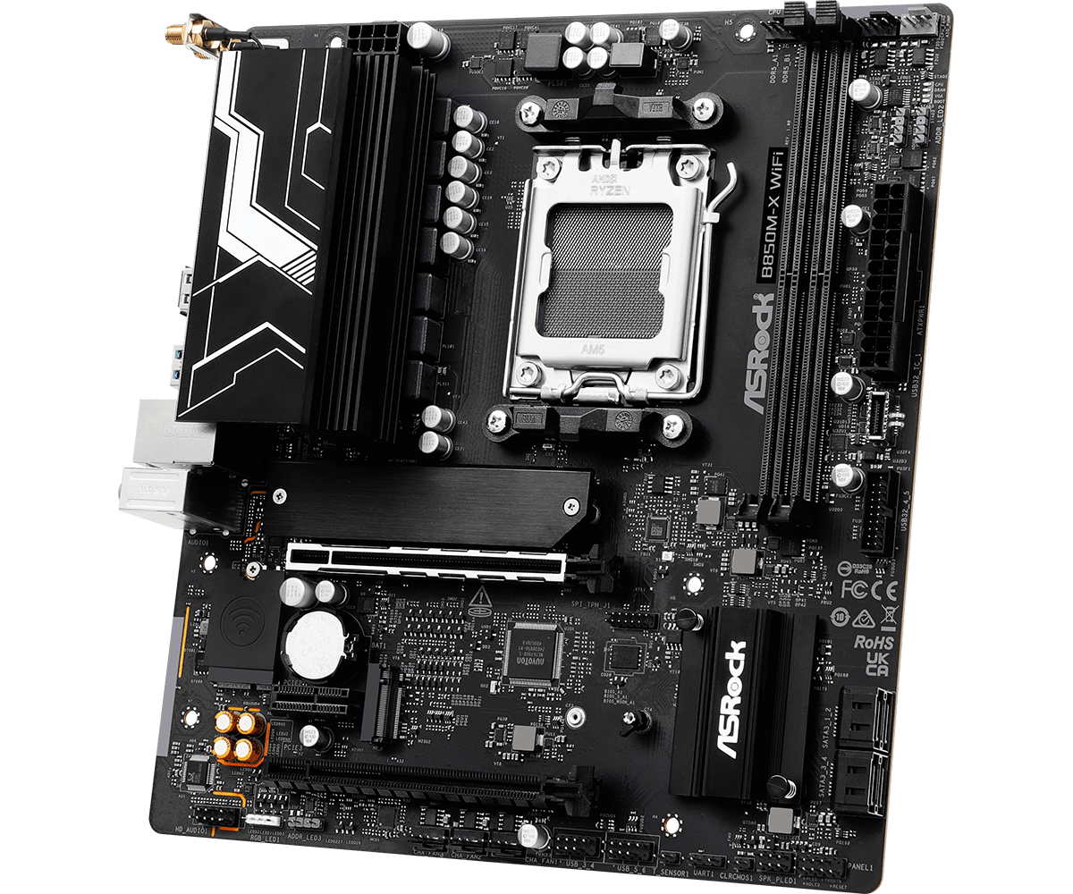 マザーボード ASRock B650 WD_Black SN850X 2TB DDR5 32G e-TREND｜ASRock B650 Steel Legend WiFi [マザーボード AMD