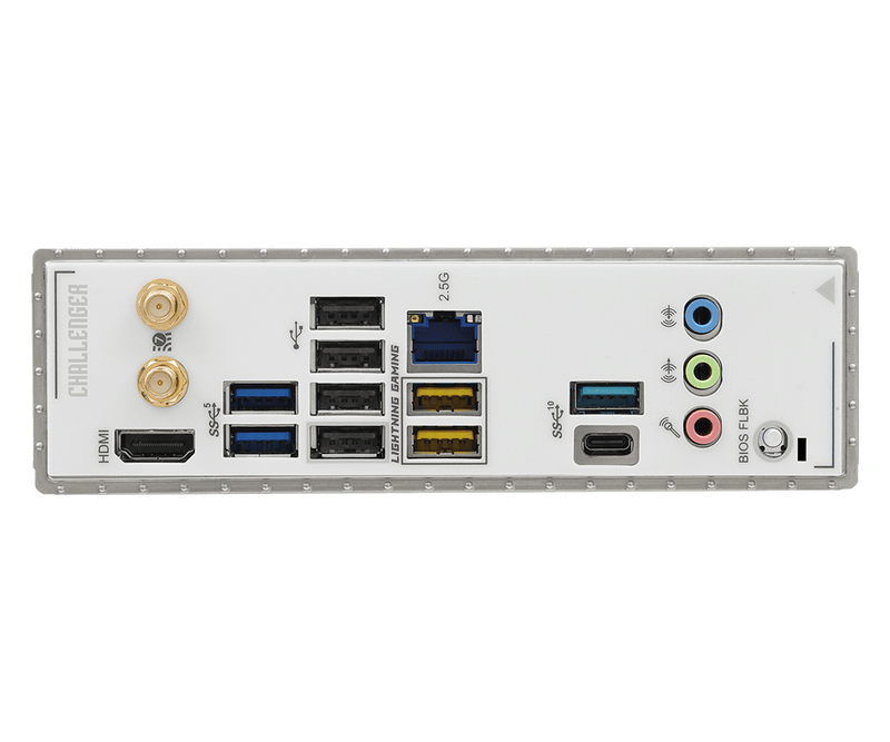 ASRock B850 Challenger WiFi White DDR5,Socket AM5 ATX Motherboard