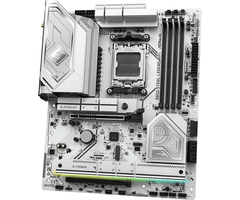 ASRock B850 Steel Legend WiFi DDR5,Socket AM5 ATX Motherboard