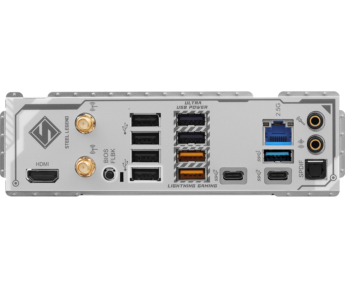 ASRock B850 Steel Legend WiFi DDR5,Socket AM5 ATX Motherboard ASRock B850 Steel Legend WiFi DDR5,Socket AM5 ATX Motherboard