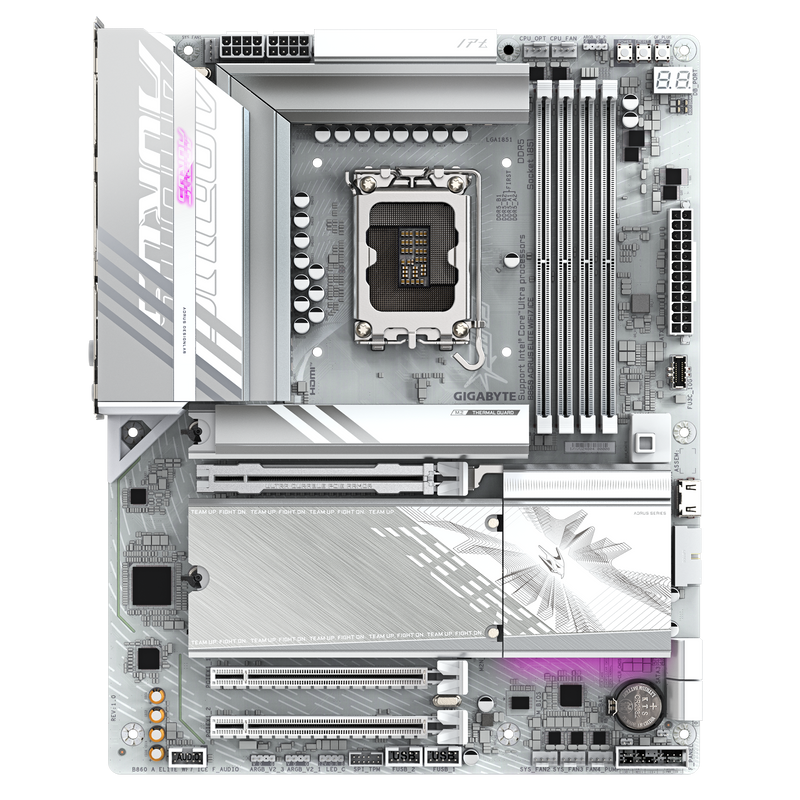 GIGABYTE B860 AORUS ELITE WIFI7 ICE DDR5,LGA 1851 ATX Motherboard