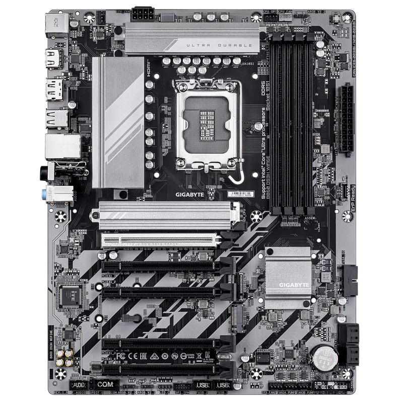 GIGABYTE B860 DS3H WIFI6E DDR5,LGA 1851 ATX Motherboard