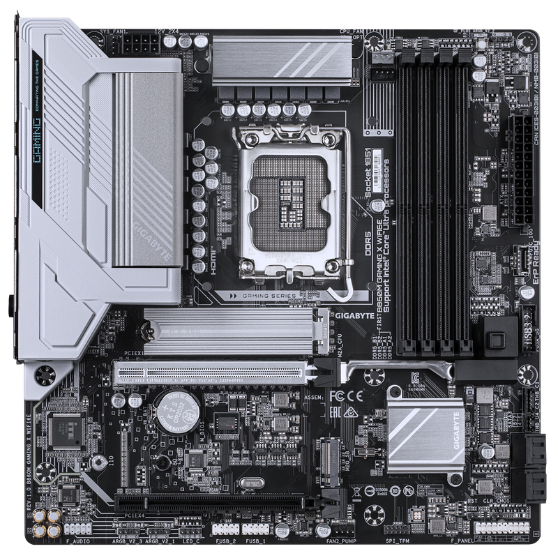GIGABYTE B860M GAMING X WIFI6E DDR5,LGA 1851 mATX Motherboard