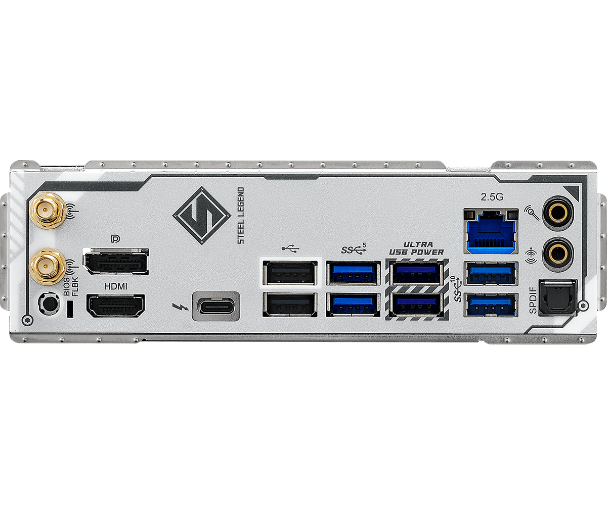ASRock B860M Steel Legend WiFi DDR5,LGA 1851 mATX Motherboard