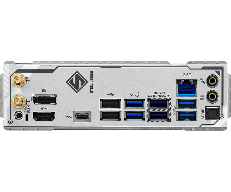 ASRock B860M Steel Legend WiFi DDR5,LGA 1851 mATX Motherboard
