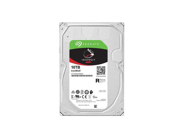 Seagate 10TB IronWolf ST10000VN000 NAS 3.5" SATA 7200rpm 256MB Cache HDD