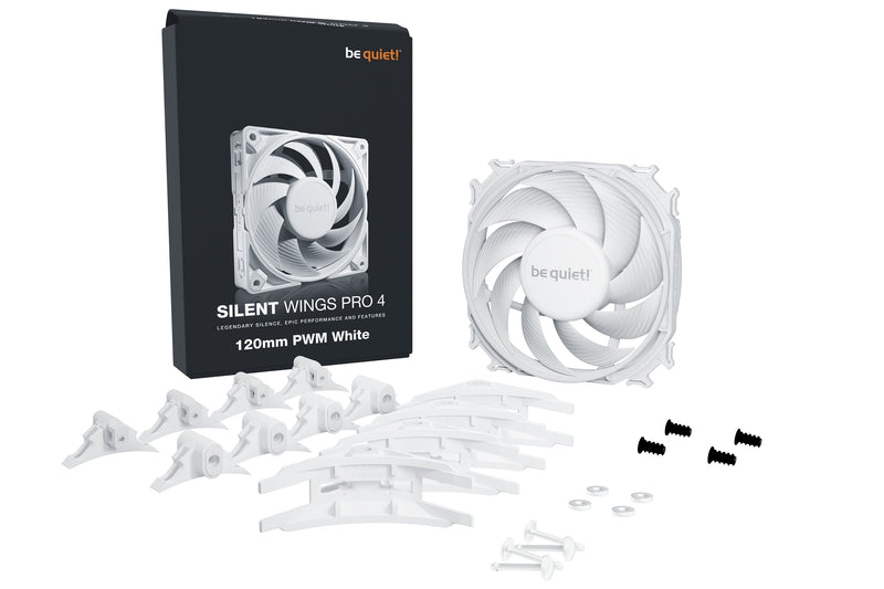 BE QUIET! BL118 SILENT WINGS PRO 4 PWM White 白色 12cm Case Fan TH-BSWP42W