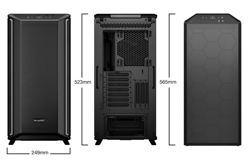BE QUIET! DARK BASE 701 Black 黑色 CASE CA-BDB701B