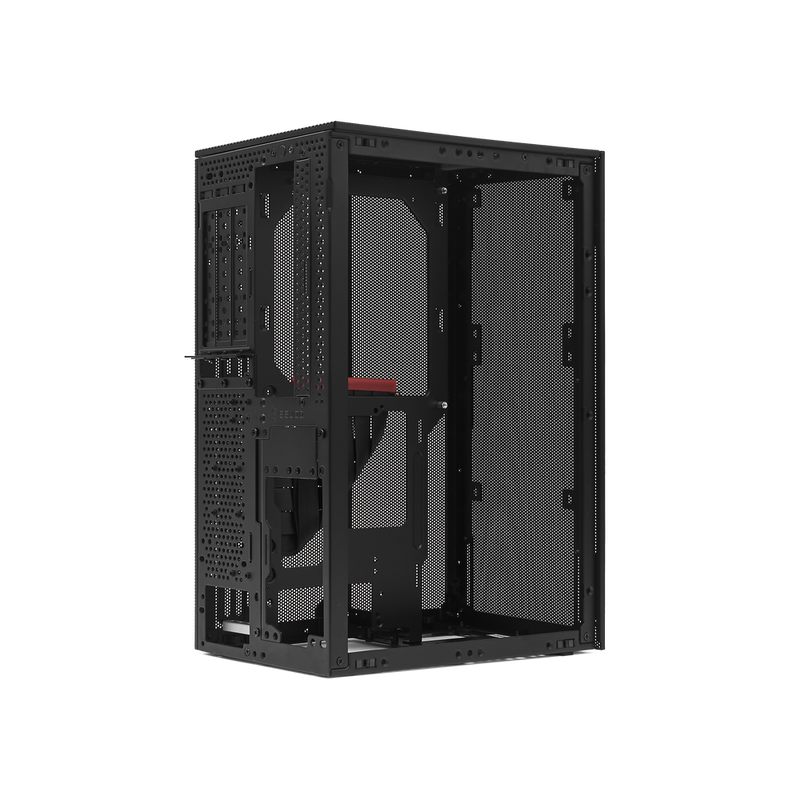 SSUPD Meshroom S V2 Charcoal Black 黑色 Mini-ITX Case with PCIE 4.0 Riser Cable SU-C-MSRS-PI14-BK