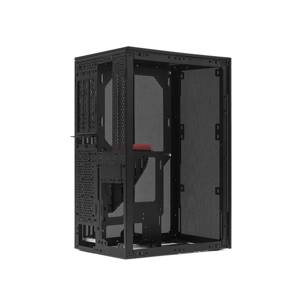 SSUPD Meshroom S V2 Black 黑色 Mini-ITX Case with PCIE 5.0 Riser Cable (SU-C-MSRS-PI5-BK,CS-MRS-PCI5-BK)