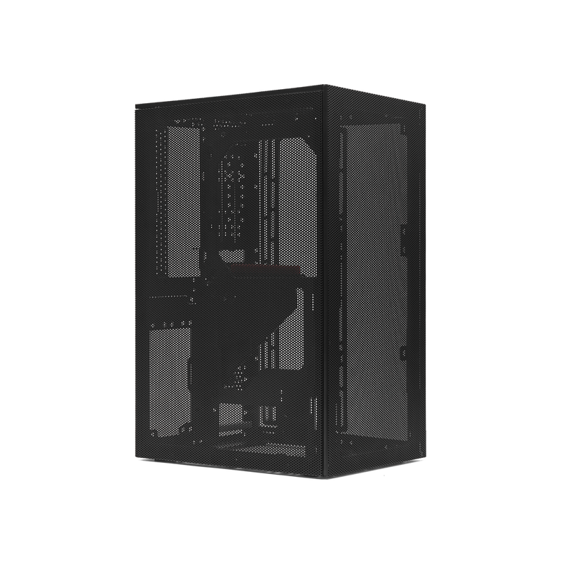 SSUPD Meshroom S V2 Charcoal Black 黑色 Mini-ITX Case with PCIE 4.0 Riser Cable SU-C-MSRS-PI14-BK