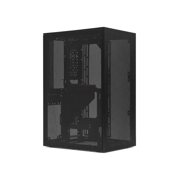 SSUPD Meshroom S V2 Black 黑色 Mini-ITX Case with PCIE 5.0 Riser Cable (SU-C-MSRS-PI5-BK,CS-MRS-PCI5-BK)