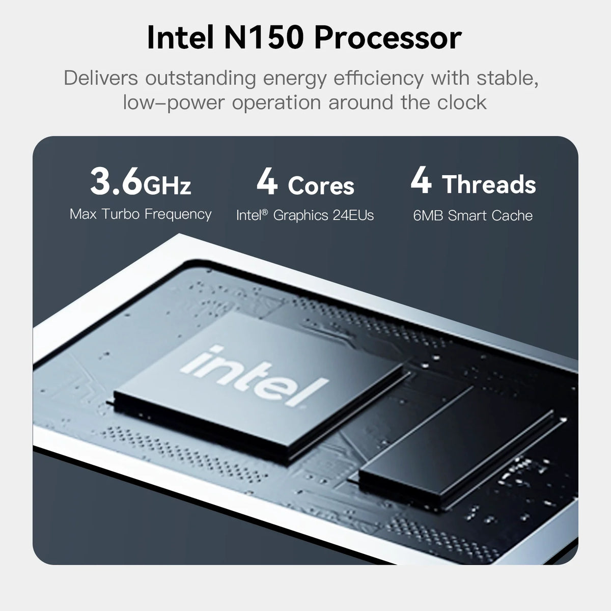 BEELINK ME mini N150 (12G+128G SYSTEM) Mini PC (Intel Twin Lake N150 /