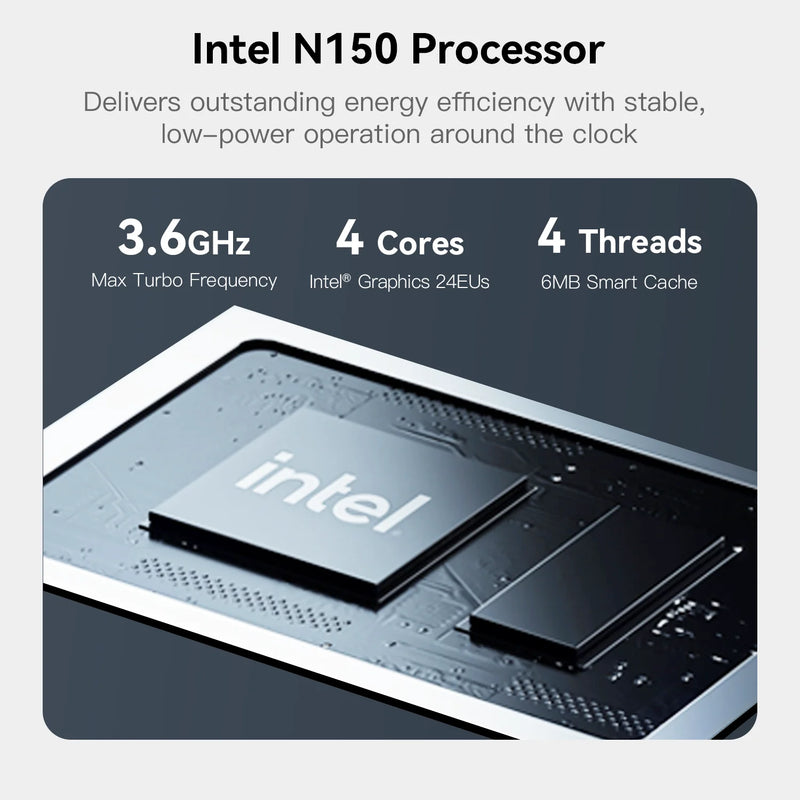N150 Computer BEELINK ME mini N150 (12G+128G SYSTEM) Mini PC (Intel Twin Lake N150