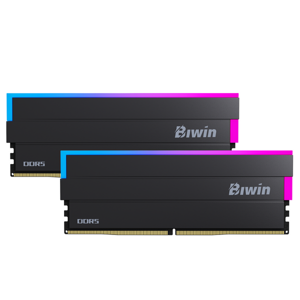 Biwin 48GB Kit (2x24GB) Black Opal DW100 BXL54860DW1-D28FB Black 黑色 DDR5 6000Mhz CL28 Memory (RM-BD5D48B)