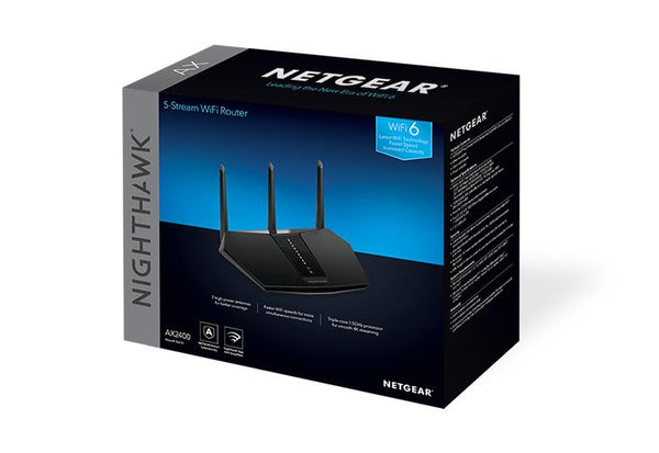 [Surprise Offer] NETGEAR RAX30 Nighthawk 5-stream AX2400 Dual-Band WiFi 6 Router