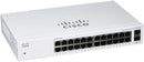 Cisco Business CBS110 24-Port Gigabit (12-Port with PoE, total 100W) + 2-Port Gigabit SFP Uplink (with Network Interface Combo) Unmanaged Switch (CBS110-24PP-UK / NE-11024PP)