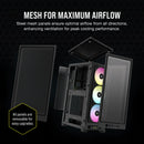 CORSAIR iCUE 2000D RGB AIRFLOW Black 黑色 Tempered Glass Mini-ITX Case CC-9011246-WW