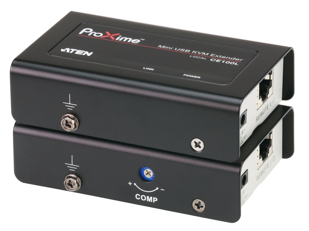 Remote Usb Extender ATEN CE-100 Mini USB KVM Extender, Remote, ESD Protection