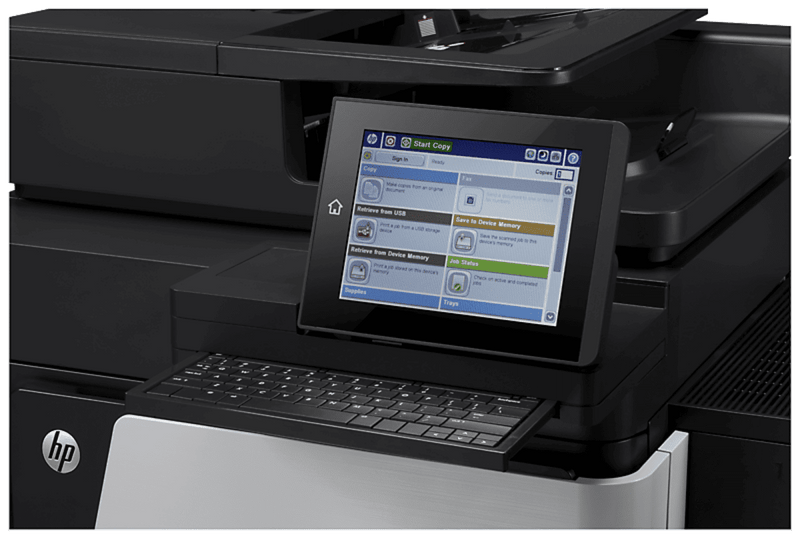 HP LaserJet Enterprise flow MFP M830z Printer -CF367A 