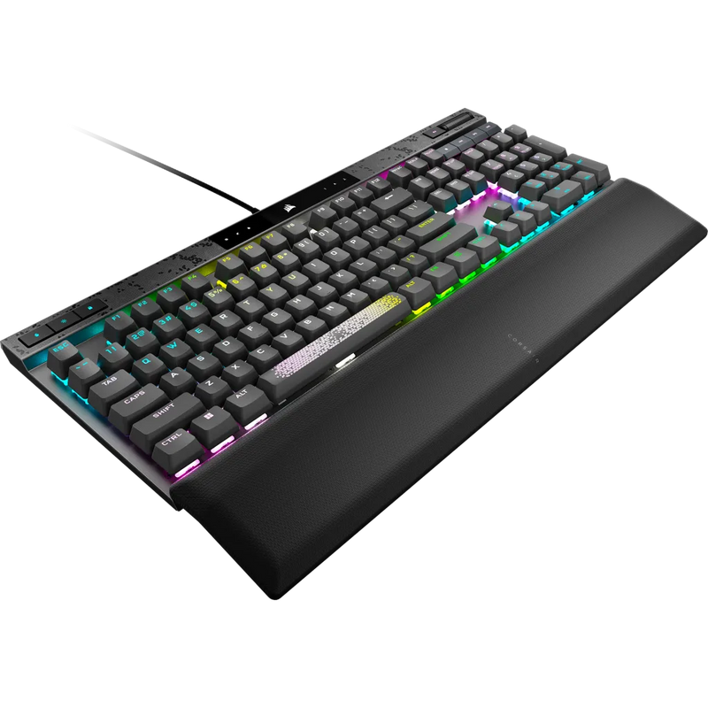 Corsair K70 MAX RGB Magnetic-Mechanical Gaming Keyboard — Adjustable CORSAIR MGX Switches - Steel Gray CH-910961G-NA 