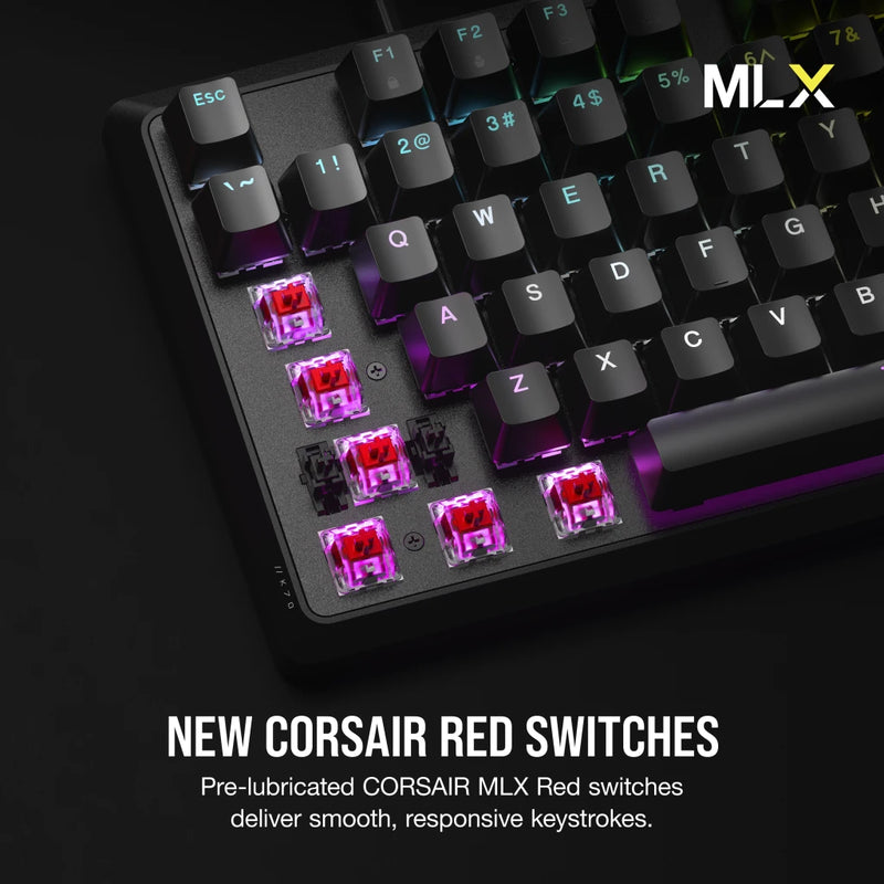 CORSAIR K70 CORE RGB Mechanical Gaming Keyboard (Cherry MLX Red Switch) CH-910971E-NA