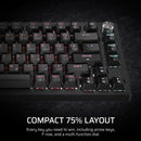 CORSAIR K65 PLUS WIRELESS TACTILE 75% RGB BK (黑色) 機械遊戲鍵盤 - CH-91D441F-NA