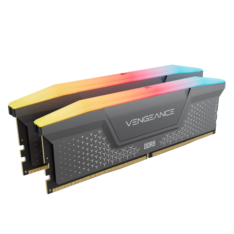 CORSAIR 32GB Kit (2x16GB) VENGEANCE RGB RS CMG32GX5M2E6000Z36 DDR5 600