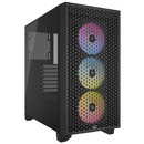 CORSAIR iCUE 3000D RGB AIRFLOW Black 黑色 Mid-Tower PC Case CC-9011255-WW