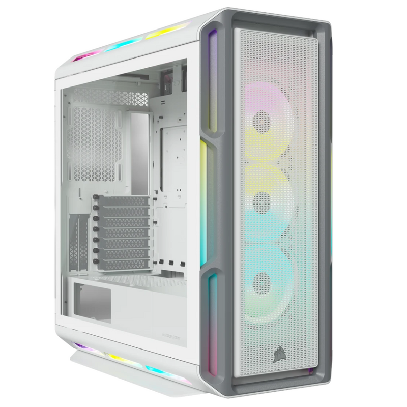 CORSAIR iCUE 5000T White 白色 Tempered Glass ATX Case CC-9011231-WW