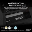 CORSAIR 750W RM750E-PCIE5.1 ATX3.1 Cybenetics Platinum Full Modular Power Supply (CP-9020295-UK)