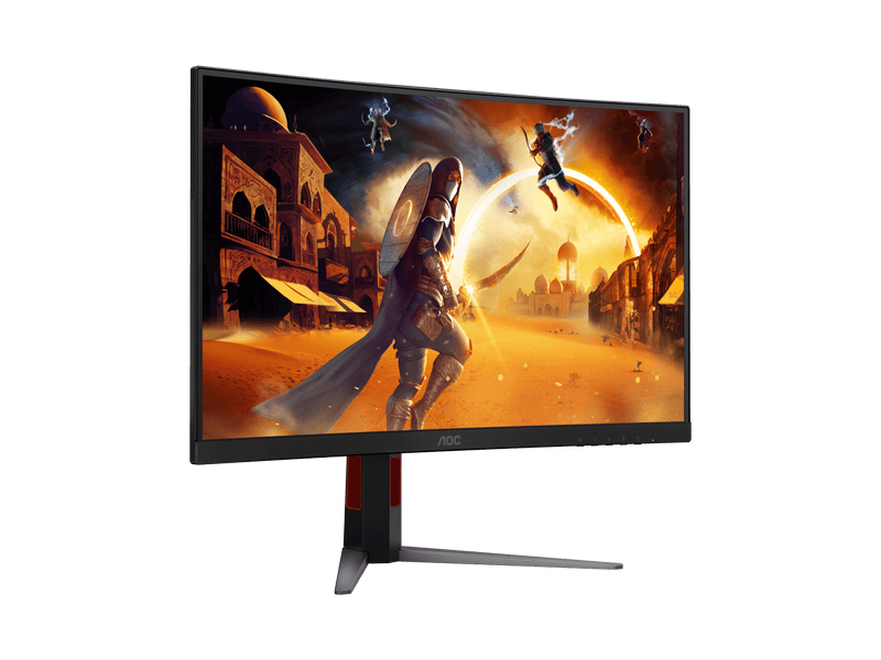 [最新產品] AOC 27" CQ27G4 180Hz 2K QHD VA (16:9) 曲面電競顯示器