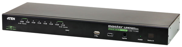 ATEN CS1708i 8 Port PS/2-USB KVM on the Net with 1 Local/Remote User Access