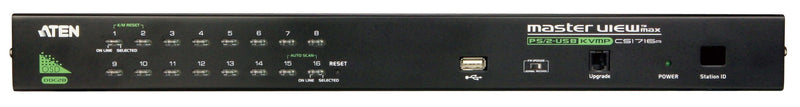 ATEN CS1716A 16 Port PS/2-USB VGA KVM Switch with Daisy-Chain Port and USB Peripheral Support